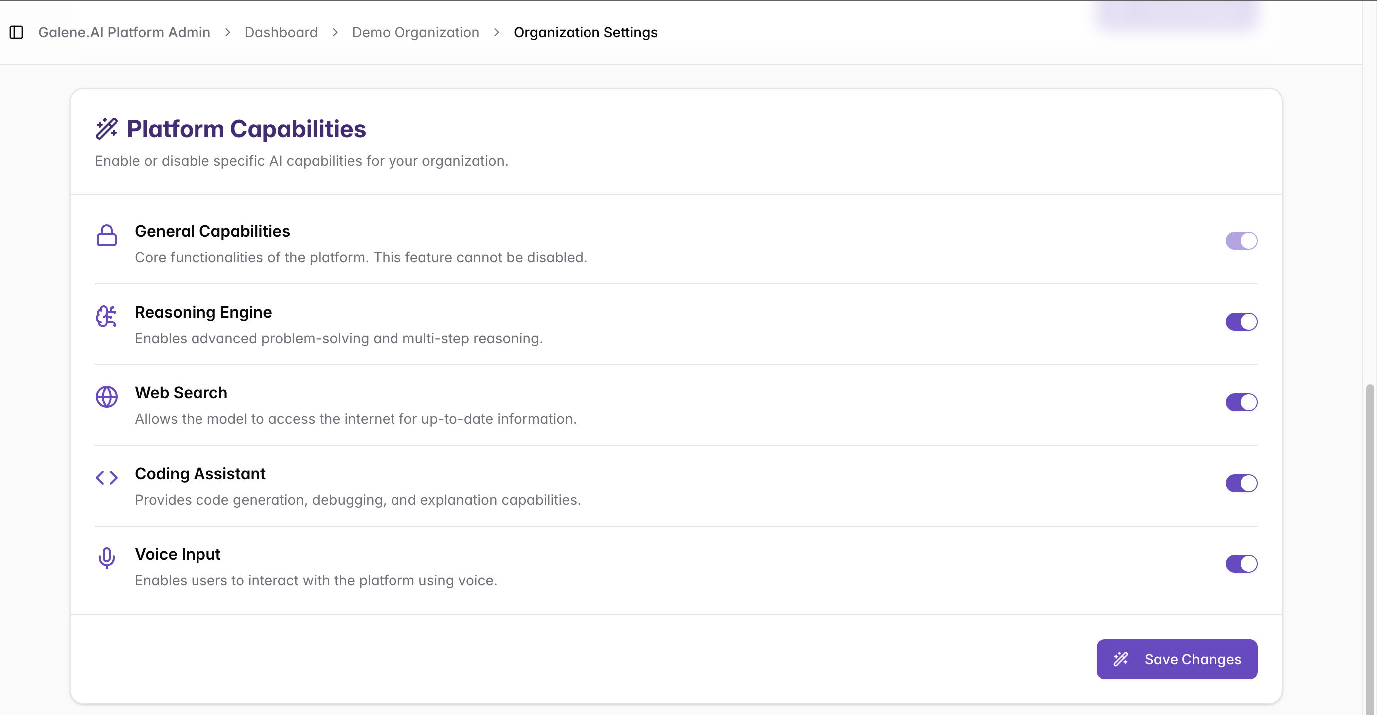 Platform Capabilities and Deploy Updates