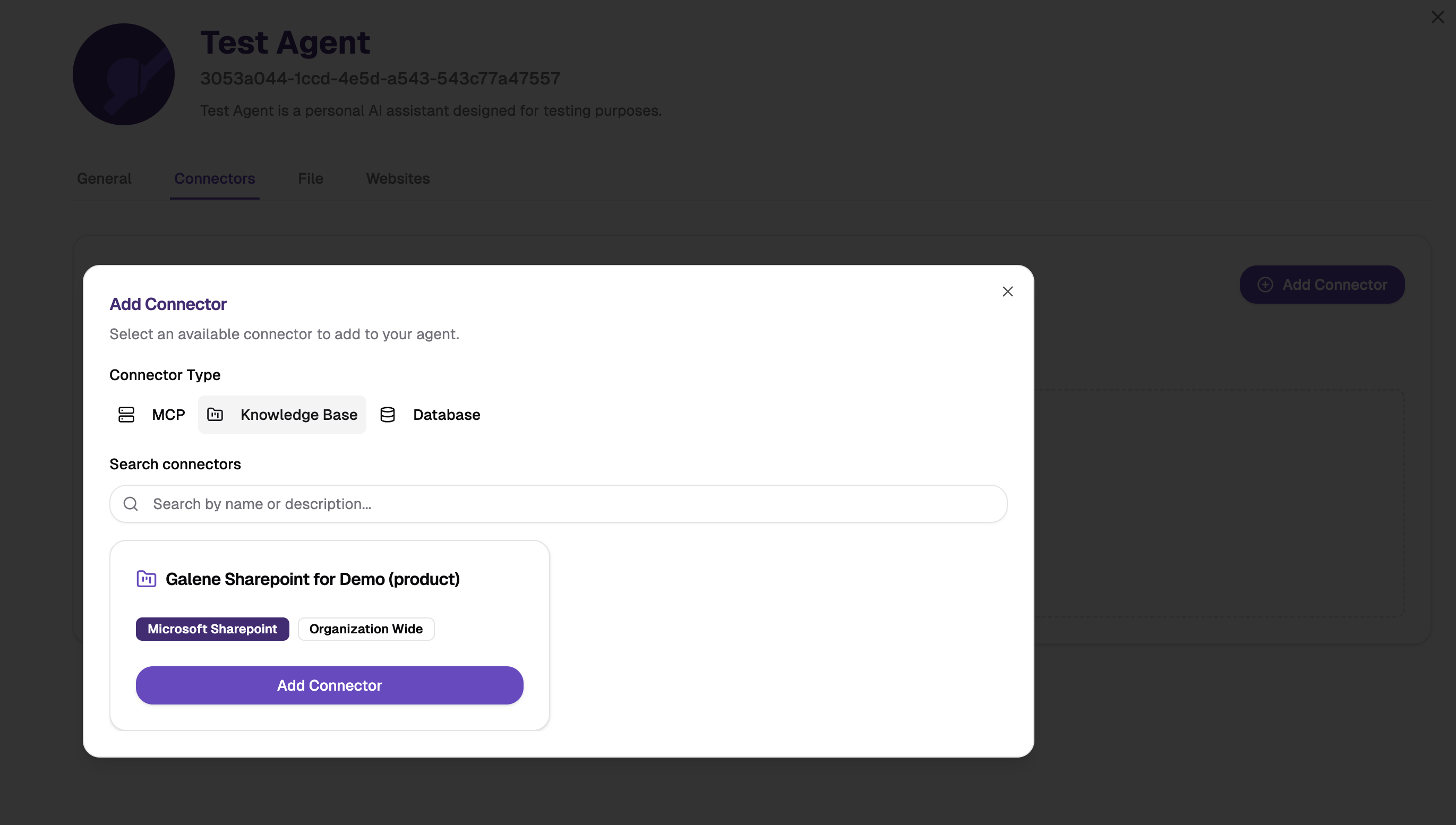 Knowledge Base Connection